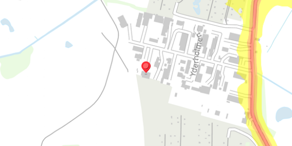 Trafikstøjkort på Yderholmen 17, . , 2750 Ballerup
