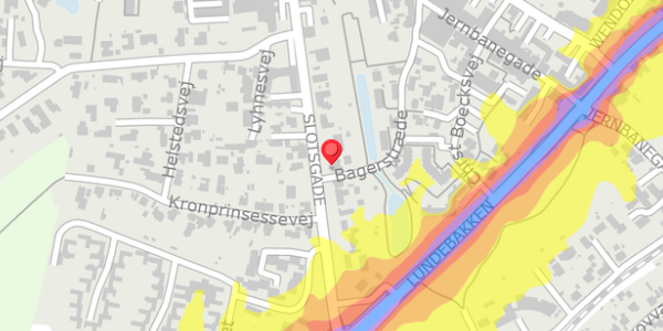 Trafikstøjkort på Slotsgade 13, . , 3480 Fredensborg