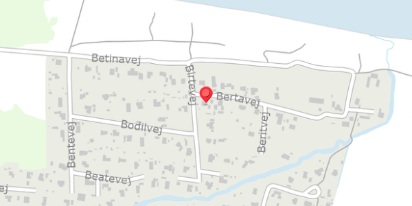 Trafikstøjkort på Bertavej 2A, 8500 Grenaa