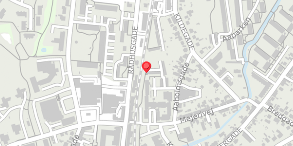 Trafikstøjkort på Aaholmsgade 3D, 8300 Odder