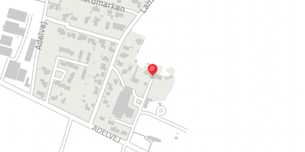 Trafikstøjkort på Adelvej 45, . , 6940 Lem St