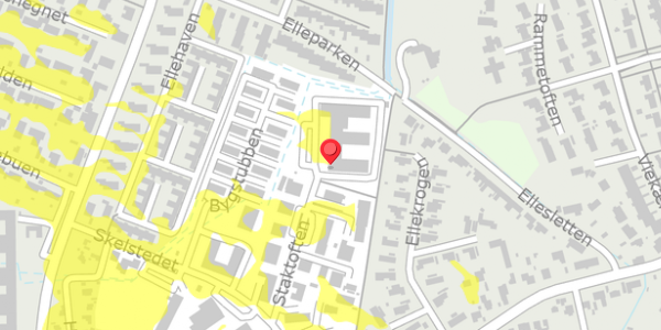 Trafikstøjkort på Staktoften 22A, 2950 Vedbæk