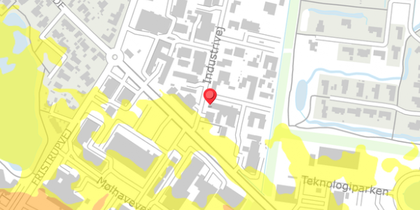 Trafikstøjkort på Industrivej 2, 9440 Aabybro