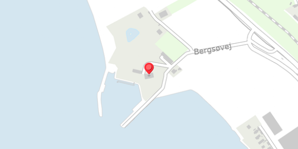 Trafikstøjkort på Bergsøvej 21, 4760 Vordingborg