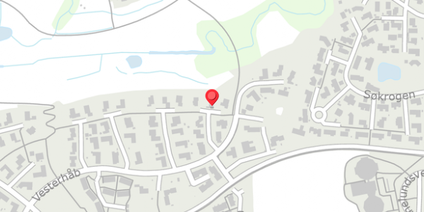 Trafikstøjkort på Vesterhåb 63, 8300 Odder