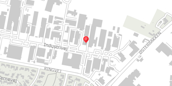 Trafikstøjkort på Industrivej 47A, 7700 Thisted
