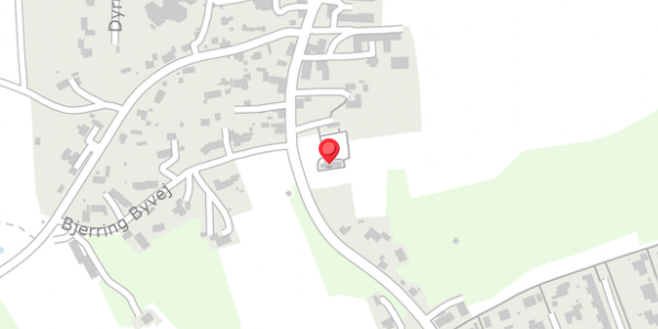 Trafikstøjkort på Bjerring Byvej 22, 8850 Bjerringbro
