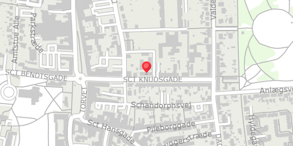 Trafikstøjkort på Sct Knudsgade 9A, . , 4100 Ringsted