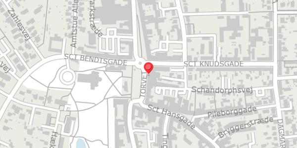 Trafikstøjkort på Torvet 10, . th, 4100 Ringsted