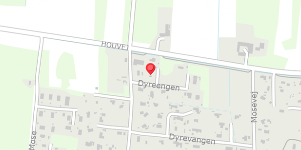 Trafikstøjkort på Dyreengen 3, 9370 Hals