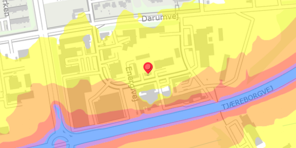Trafikstøjkort på Energivej 12, st. , 6700 Esbjerg