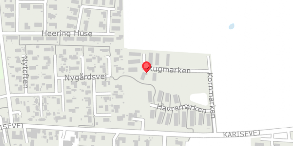 Trafikstøjkort på Rugmarken 35, 4690 Haslev