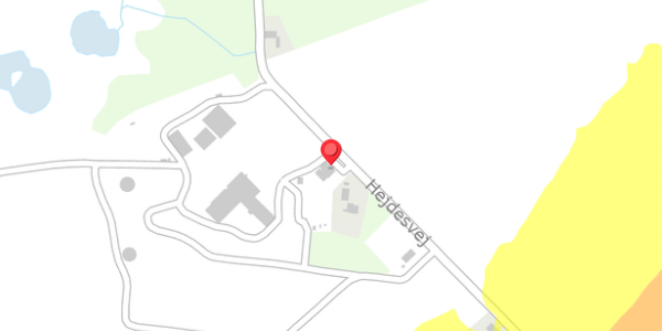 Trafikstøjkort på Hejdesvej 23, 4100 Ringsted