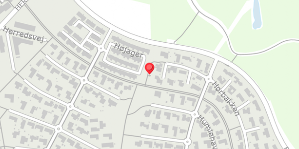 Trafikstøjkort på Humlehaven 2A, . , 8382 Hinnerup