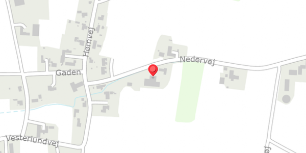 Trafikstøjkort på Nedervej 6, . , 6760 Ribe