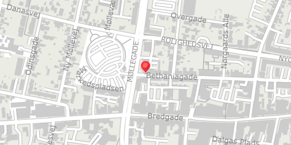 Trafikstøjkort på Bethaniagade 40, . , 7400 Herning