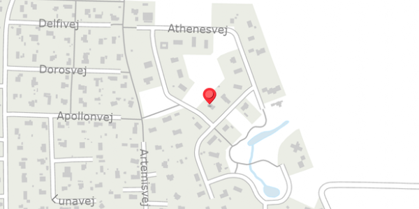Trafikstøjkort på Athenesvej 47, . , 4200 Slagelse