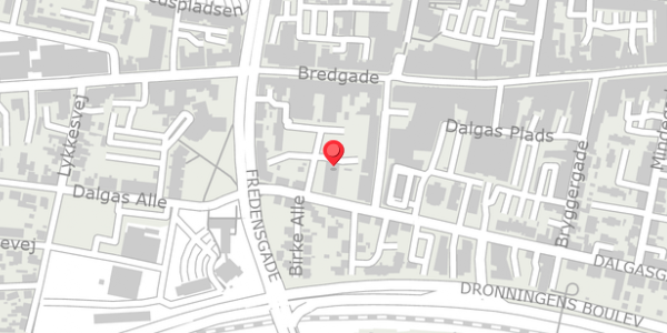 Trafikstøjkort på Dalgasgade 34F, . , 7400 Herning