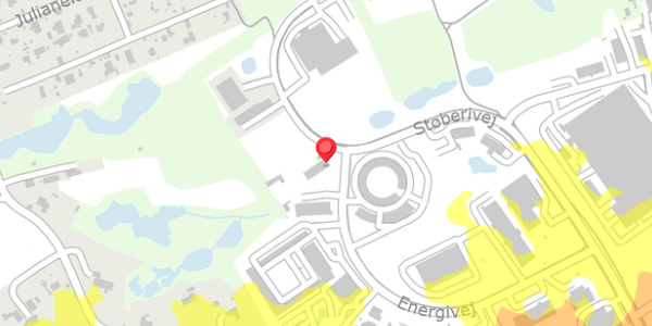 Trafikstøjkort på Energivej 29A, 3000 Helsingør