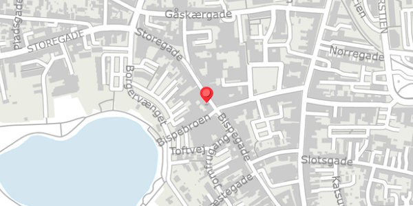Trafikstøjkort på Storegade 3C, 6100 Haderslev