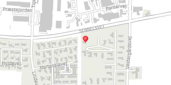 Trafikstøjkort på Chilivej 28, 7700 Thisted