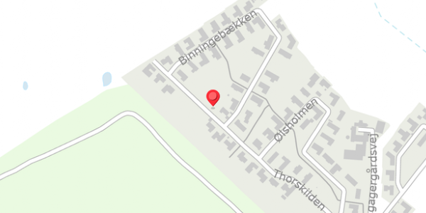 Trafikstøjkort på Thorskilden 20, 4100 Ringsted