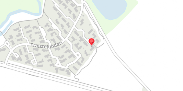 Trafikstøjkort på Præstelunden 68, 8300 Odder