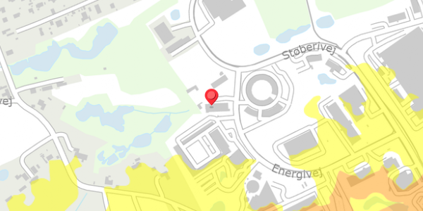 Trafikstøjkort på Energivej 27C, 1. , 3000 Helsingør
