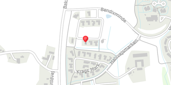 Trafikstøjkort på Rens Mark 20, 8300 Odder