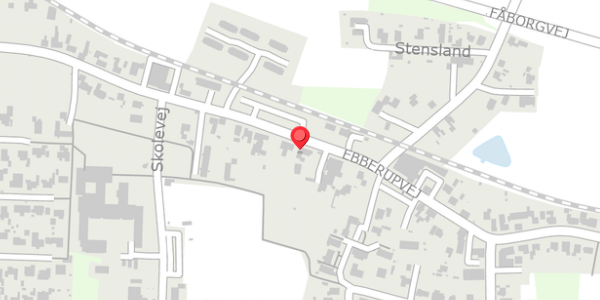 Trafikstøjkort på Ebberupvej 68, 5631 Ebberup