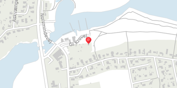 Trafikstøjkort på Gl Krovej 1E, 8300 Odder