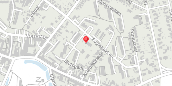 Trafikstøjkort på Slotsgade 22, . , 4760 Vordingborg