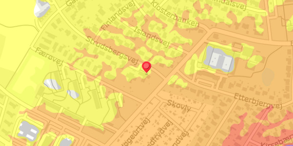 Trafikstøjkort på Strudsbergsvej 50, . , 4200 Slagelse