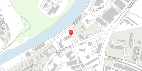 Trafikstøjkort på Vadestedet 1, 4700 Næstved