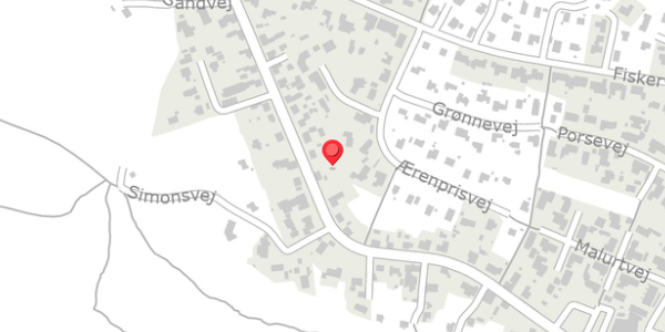 Trafikstøjkort på Vesterhavsgade 96A, 7700 Thisted