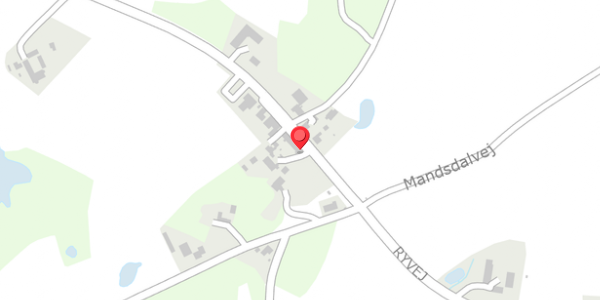 Trafikstøjkort på Ryvej 32, 8653 Them