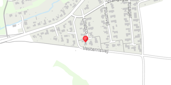 Trafikstøjkort på Lillebro 10, . , 6100 Haderslev