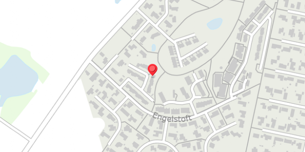 Trafikstøjkort på Engelstoft 29, 8520 Lystrup