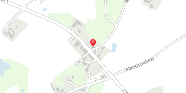 Trafikstøjkort på Ryvej 17, 8653 Them