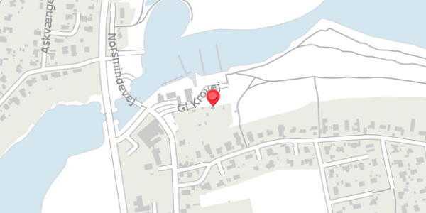 Trafikstøjkort på Gl Krovej 1C, 8300 Odder