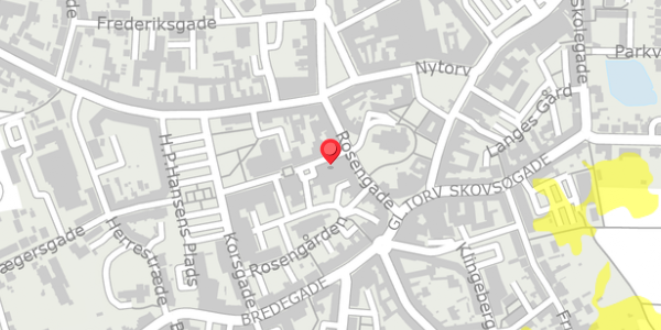 Trafikstøjkort på Stenstuegade 1, . , 4200 Slagelse