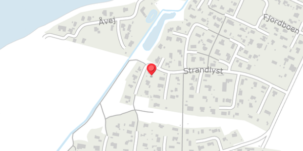 Trafikstøjkort på Strandlyst 75, . , 7830 Vinderup