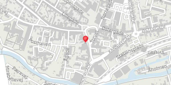 Trafikstøjkort på Torvet 6C, . , 8500 Grenaa
