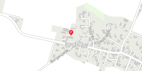 Trafikstøjkort på Borgergade 46B, 4672 Klippinge