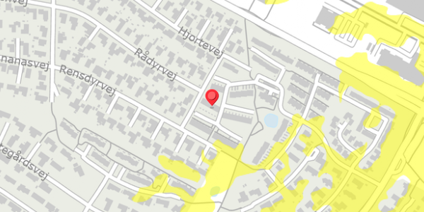 Trafikstøjkort på Elgårdsminde 157, . , 8382 Hinnerup