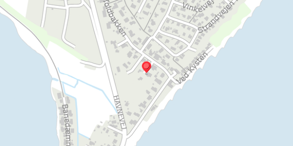 Trafikstøjkort på Toldbakken 21, 6094 Hejls