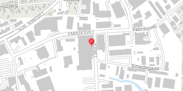 Trafikstøjkort på Jernet 2A, 6000 Kolding