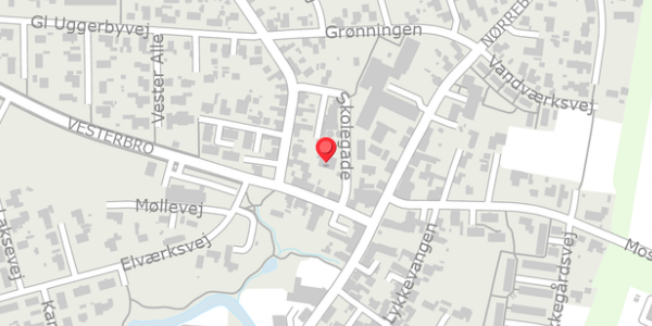 Trafikstøjkort på Vesterbro 4B, . , 9881 Bindslev