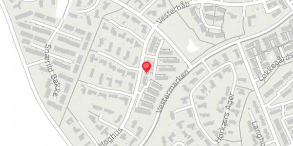 Trafikstøjkort på Høghus 49, 8300 Odder