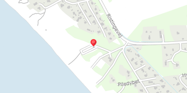 Trafikstøjkort på Ristingevej 131, 5932 Humble